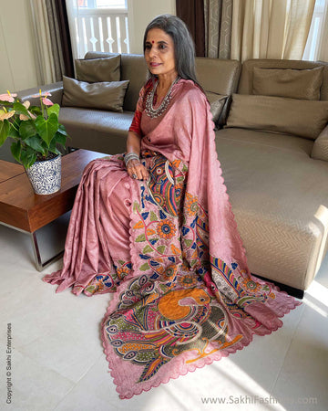EE-W01181 Kalamkari Tussar Saree
