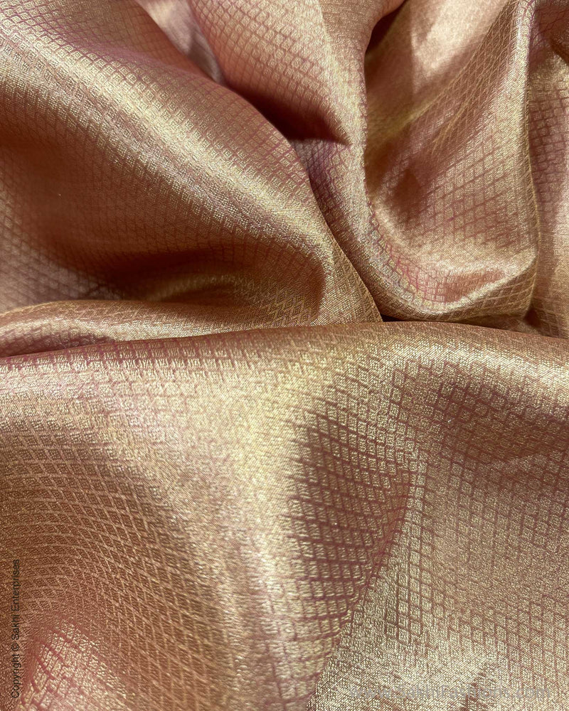 DP-W17753 Pink Tissue Saree