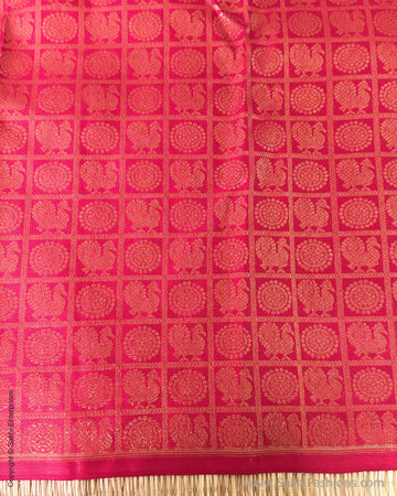 BL-Y10047 Red Kanchi Blouse