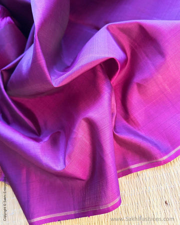 DP-Y10097 Purple Kanchi floral Sari