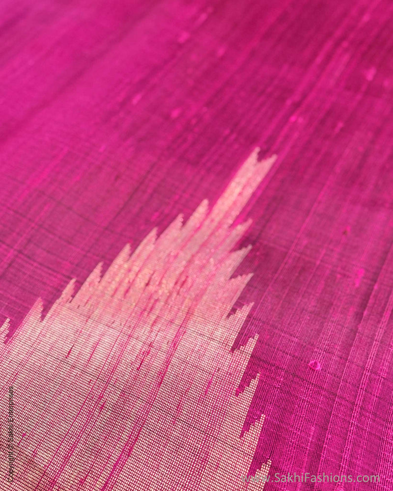 EE-Y04708 Purple Rawsilk sari