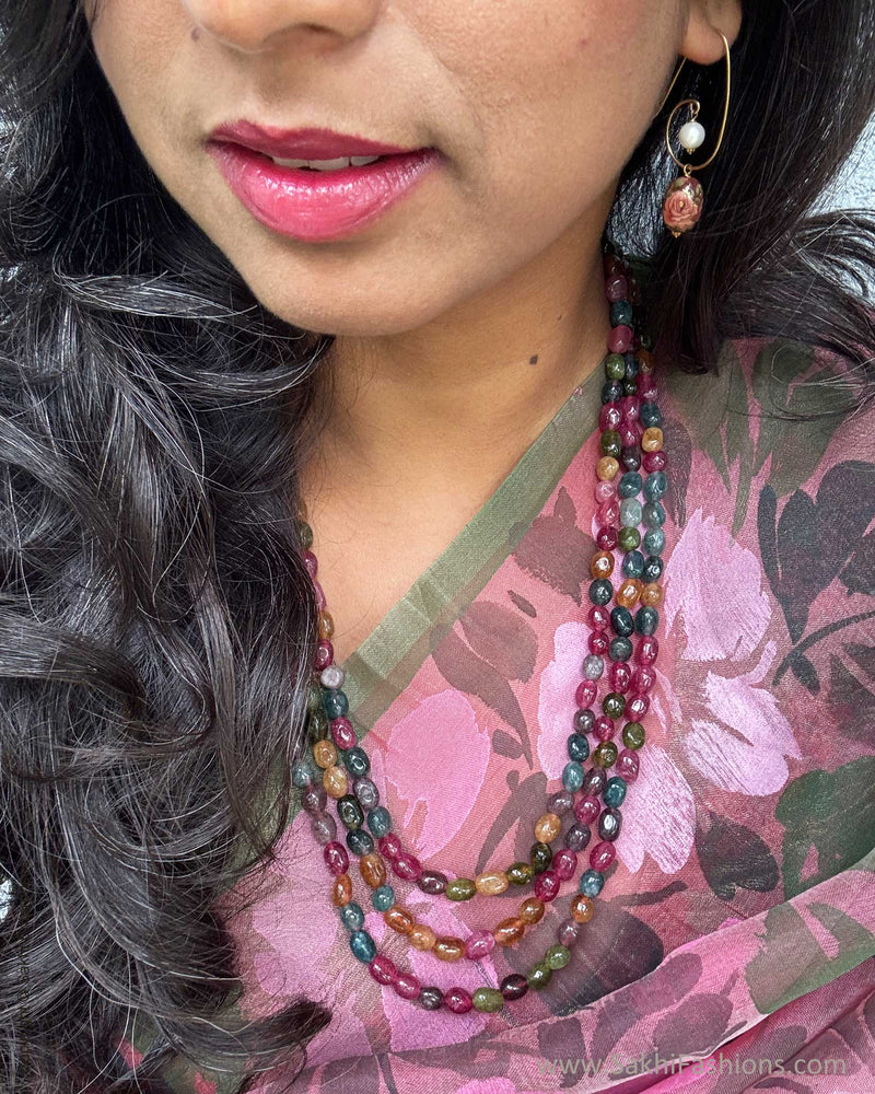 EE-Y04177 Pink Organza sari