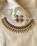 AJ-Y06237 Blue Necklace Set