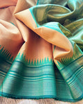 DP-Y06678 Yellow Rawsilk Sari