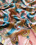 EE-Y05309 Kalamkari Tussar Dress