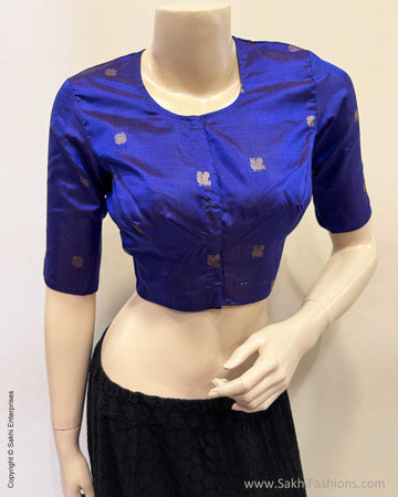 BL-X01264 Blue Kanchi Blouse