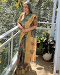 EE-W05054 Kalamkari Tussar