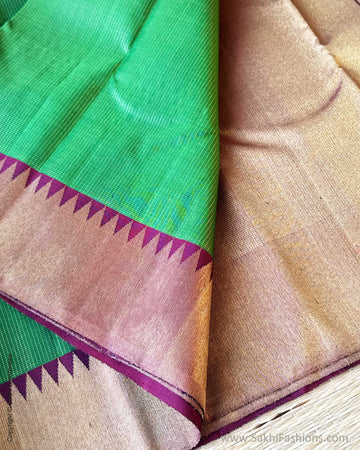 DP-Y07181 Green Kanchi Sari