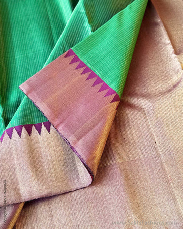 DP-Y07181 Green Kanchi Sari