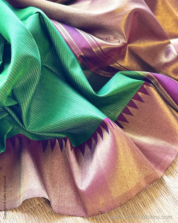 DP-Y07181 Green Kanchi Sari