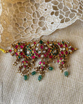 AS-Y07251 Silver Gold Choker