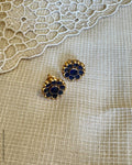 AS-Y12237 Silver Gold Earring