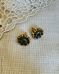 AS-Y12239 Silver Gold Earring