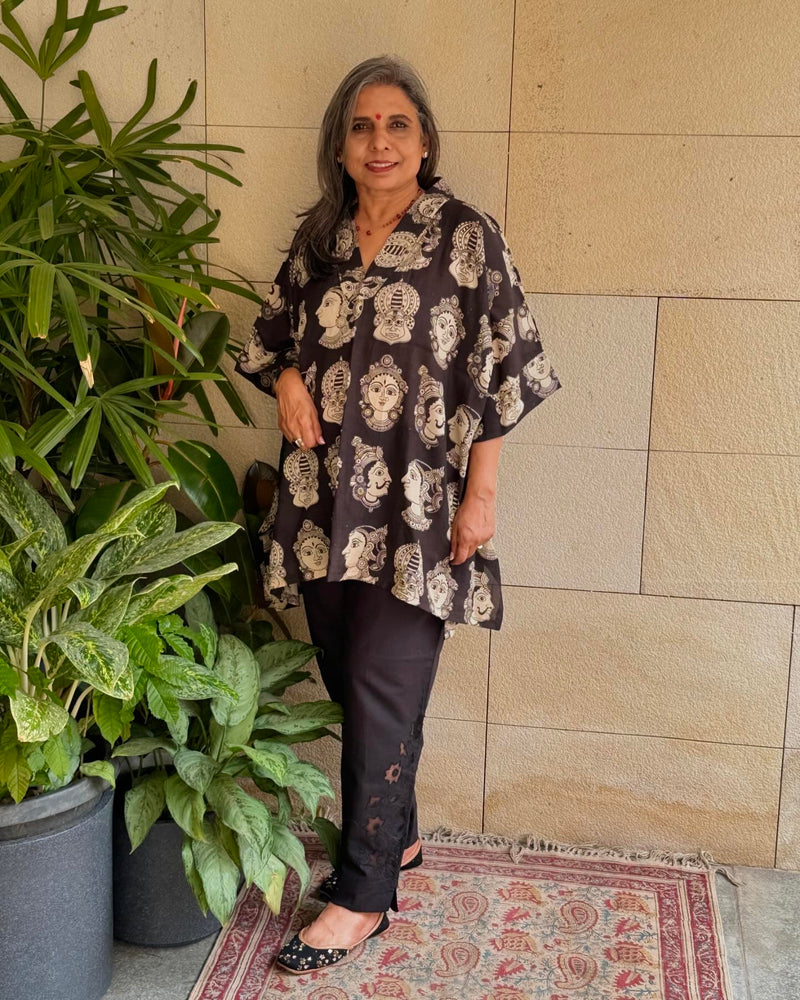 EE-X01284 Devi Kalamkari Top