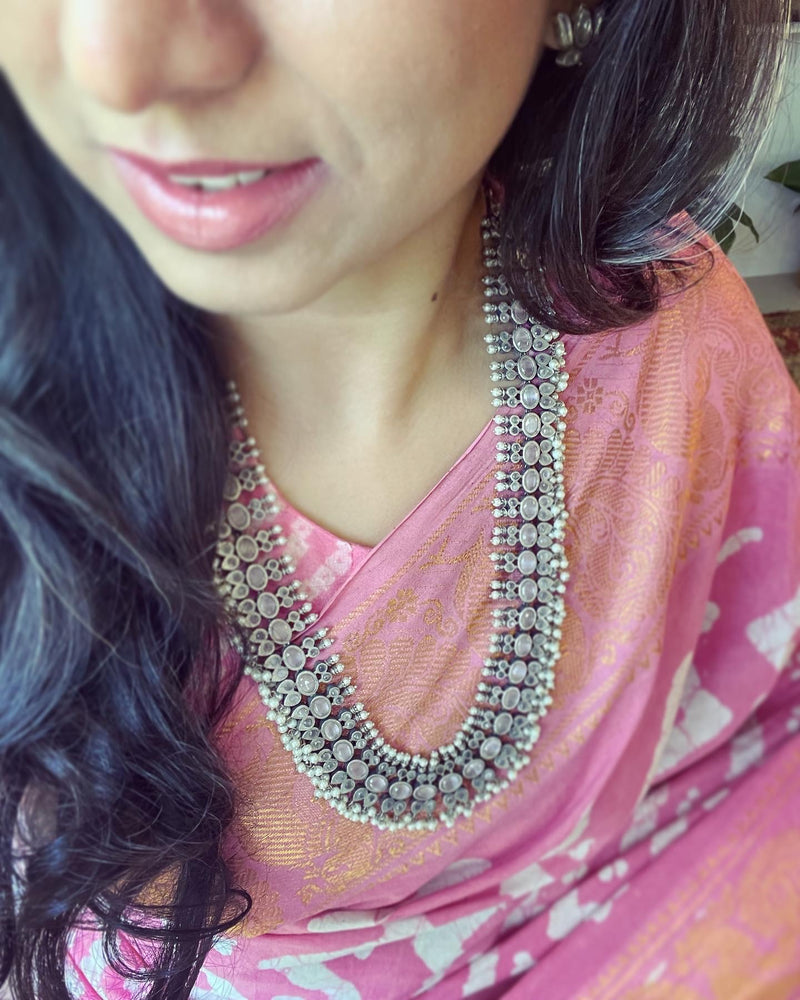 EE-W06256 Pink Madurai Cotton