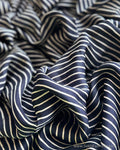BL-X08659 Black and Cream Ajrak Fabric