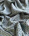 BL-X08660 Blue Ajrak Fabric
