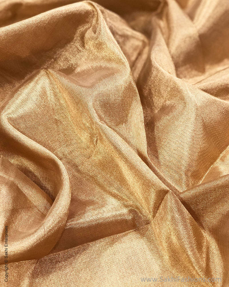 BL-S13104R Gold Tissue Fabric