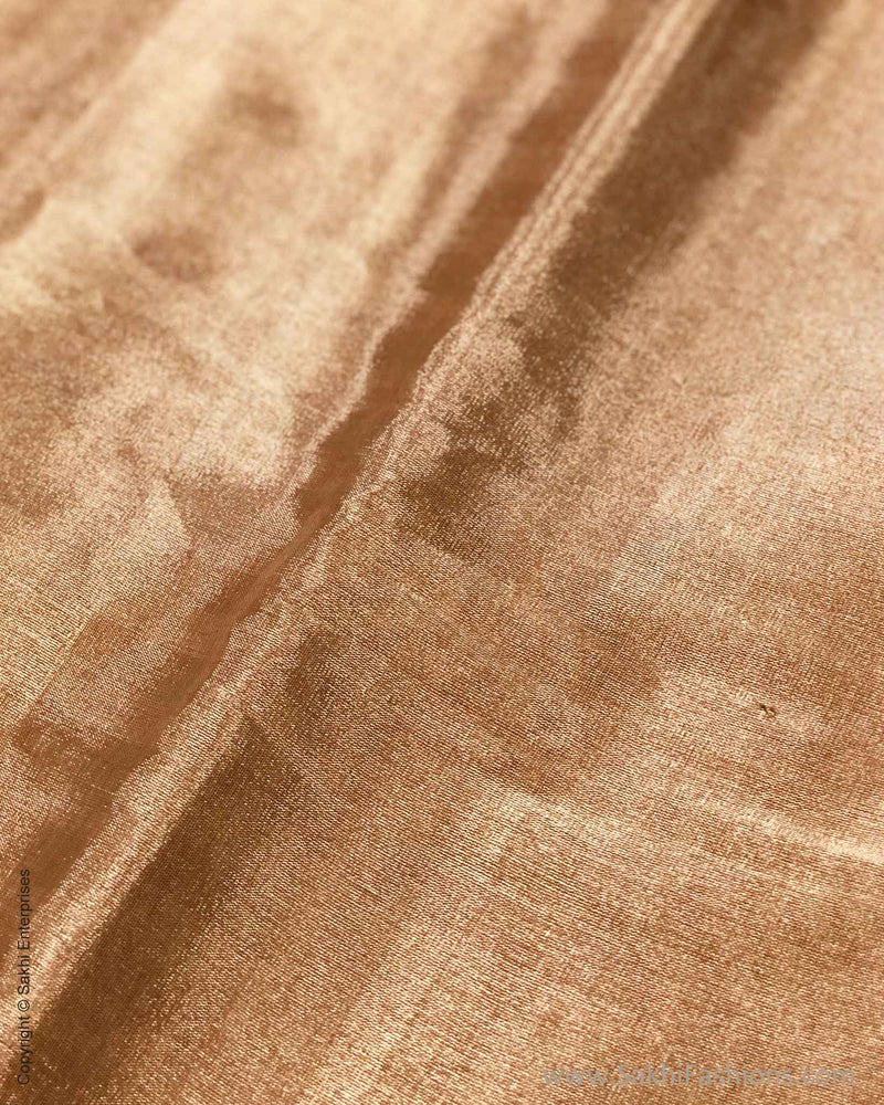 BL-S13104R Gold Tissue Fabric