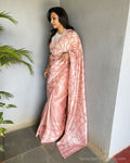 EE-S58814 Pink Batik Sari