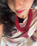 AJDS-4958 Red Bead Mala