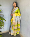 EE-V13675 Tussar Printed Saree