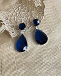 AJ-V15300 Blue drop Earring