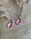 AJ-V15299 Pink drop Earring