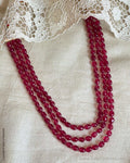AJ-V11002 Pink Beads