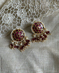 AJ-V19102 Statement Kundan Earrings
