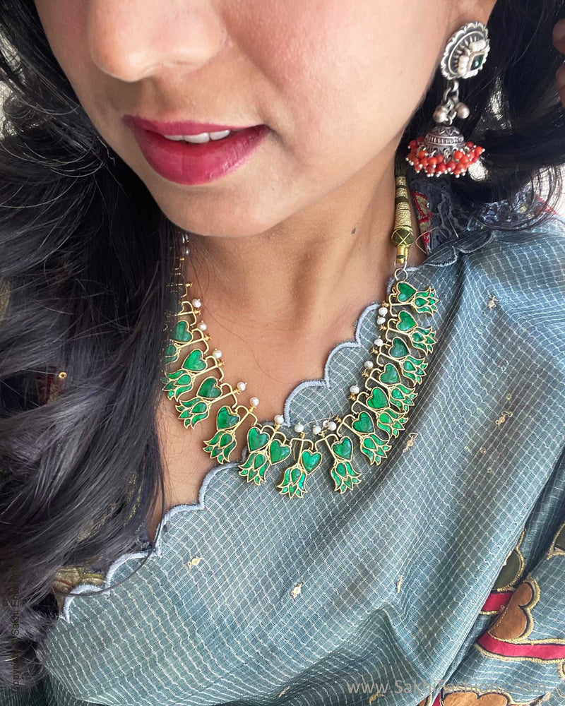 EE-V19623 Kalamkari Tussar Saree