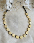 AJ-W00261 Black Brass Necklace
