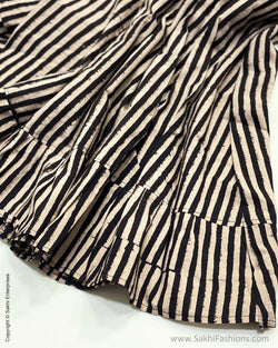 RP-V19066 Black Cotton Frill Petticoat