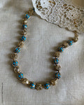 AJ-V19099 Blue Statement Mala