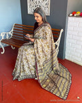 EE-V16417 Cotton Floral saree