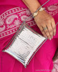 AS-W01001 Silver Clutch