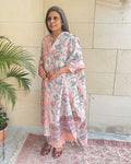 EE-W01666 Linen Salwar Peach