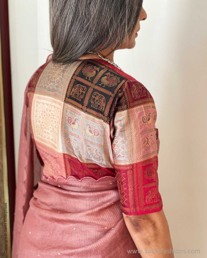 EE-W01181 Kalamkari Tussar Saree