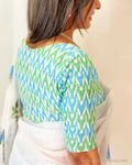 BL-V38038 Ikath Cotton RBlouse