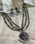 AJ-W01973 Statement Necklace Set