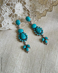 AS-W01053 Turq Silver Earring