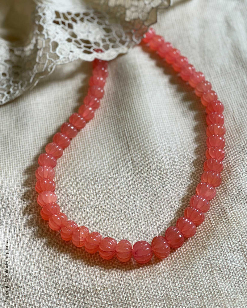 AJ-W01591 Coral Bead Mala
