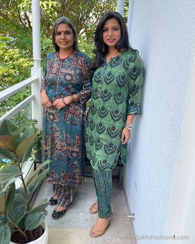 EE-WB02820 Ajrak Modal Co-ord