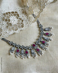 AS-W01088 Silver Choker