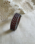 AJ-W03264 Statement Bangle Red