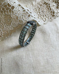AJ-W03256 Statement Bangle Green