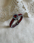 AJ-W03274 Statement Bangle Red