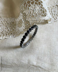AJ-W03269 Statement Bangle Black