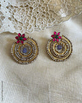 AS-W02050 Silver Pearl earring