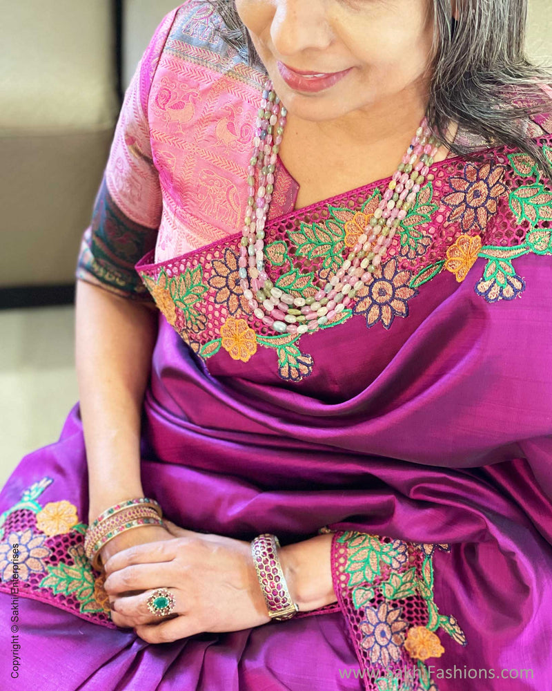 BL-W00611 Multi Kanchi Blouse